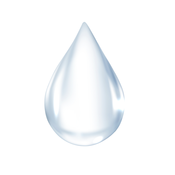 Imagen de Gota de Agua, que demuestra la inspiración del logotipo de la compania.